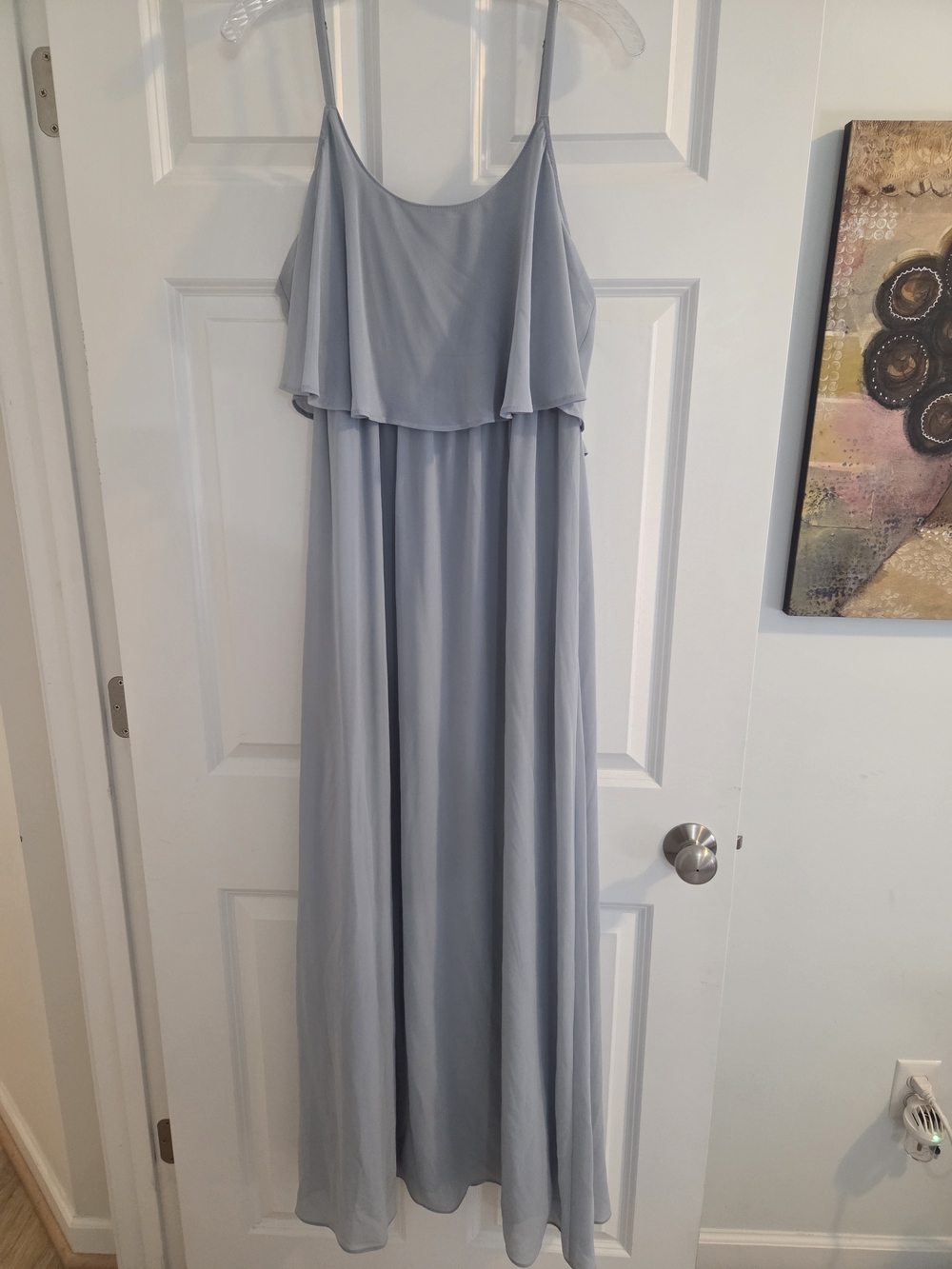 Show Me Your MuMu Pale Blue Cold Shoulder Dress